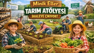 Sakarya Büyükşehir Belediyesi Tarımsal Hizmetler Dairesi Başkanlığı, çocuklara tarım bilinci