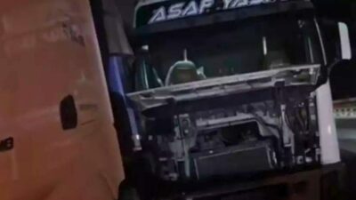 Sakarya’nın Adapazarı-Pamukova D-650 karayolu Geyve geçişinde meydana gelen zincirleme trafik