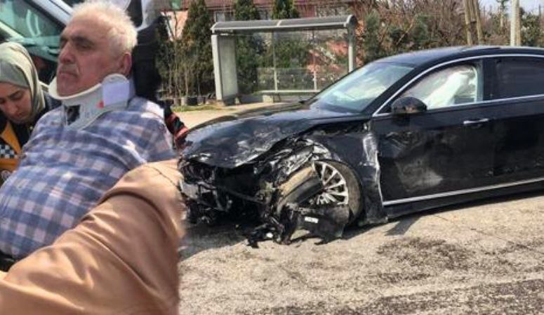 Sakarya Akyazı'da meydana gelen trafik kazasında AKP Sakarya Milletvekili Ali