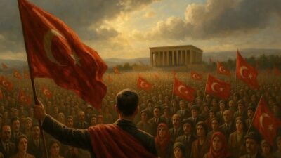 Ulusal egemenliğimiz için mücadele eden ecdadıma sonsuz saygı ve sevgilerimi