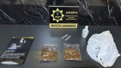 Sakarya Cumhuriyet Başsavcılığı’nın talimatıyla harekete geçen İl Emniyet Müdürlüğü Narkotik