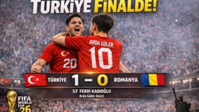 Türkiye, Romanya’yı 1-0 mağlup ederek 2026 FIFA Dünya Kupası Avrupa