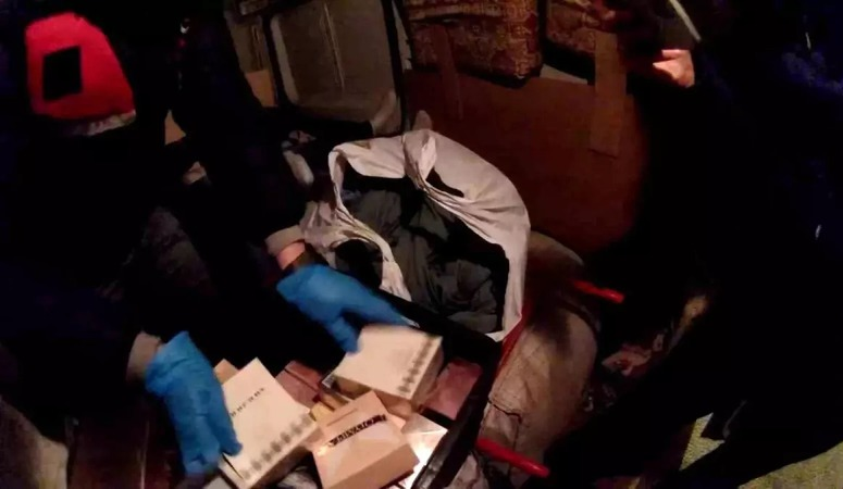 Serdivan ilçesinde jandarma ekiplerinin denetimi sırasında, piyasa değeri 1,5 milyon
