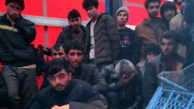Anadolu Otoyolu'nun Erenler ilçesi geçişinde yabancı plakalı tır durduruldu. Yapılan