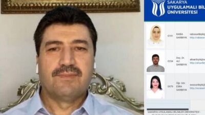 SUBÜ Rektörü Mehmet Sarıbıyık’ın KPSS’den sadece 52 puan alan yeğeni