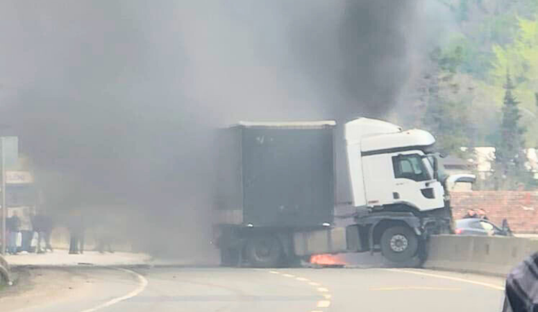 Karaçam mevkiinde seyir halindeki bir