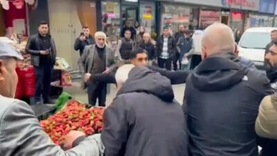 Dar Sokak’ta yaşanan olayda, iddialara göre Sakarya Büyükşehir Belediyesi zabıta