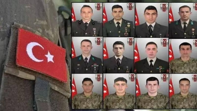 Irak'ın kuzeyinde Pençe-Kilit Harekatı kapsamında yürütülen operasyon sırasında bir mağarada
