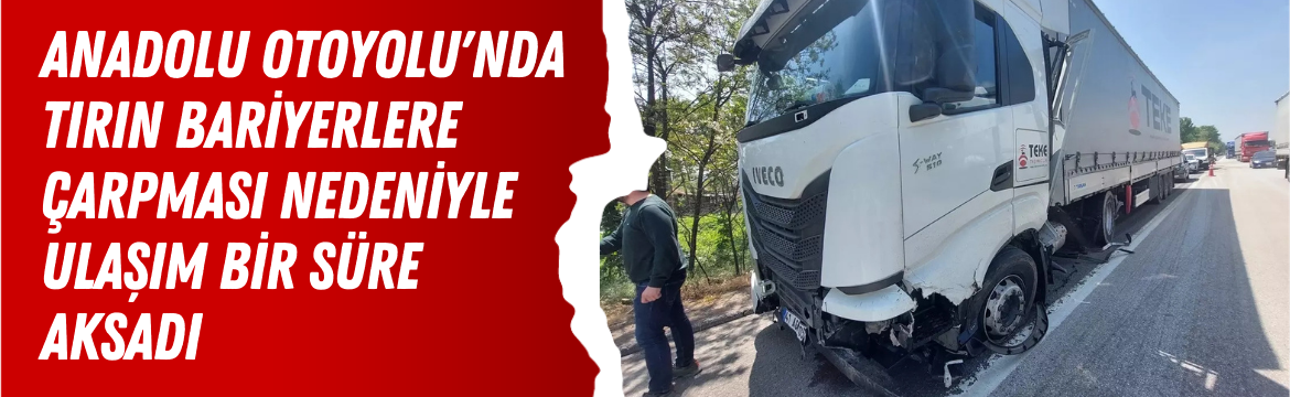 41 AGN 054 plakalı tır,